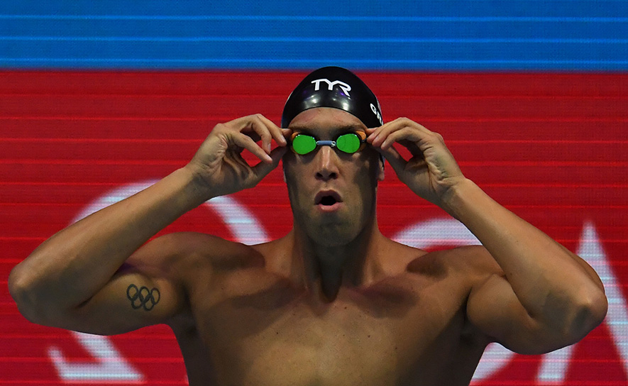 Matt Grevers Before Race