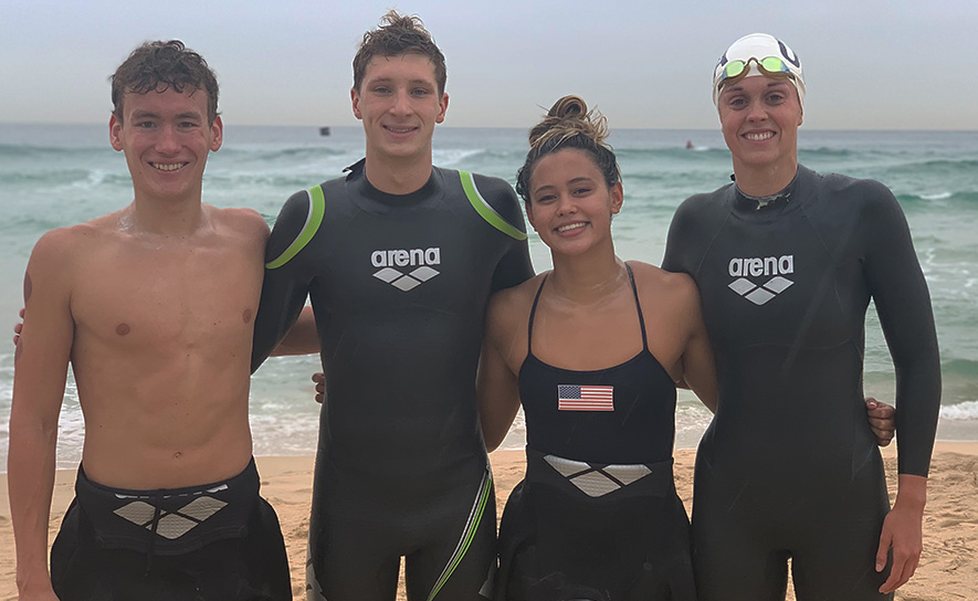 2022 Duel in the Pool Open Water 4x800 Relay