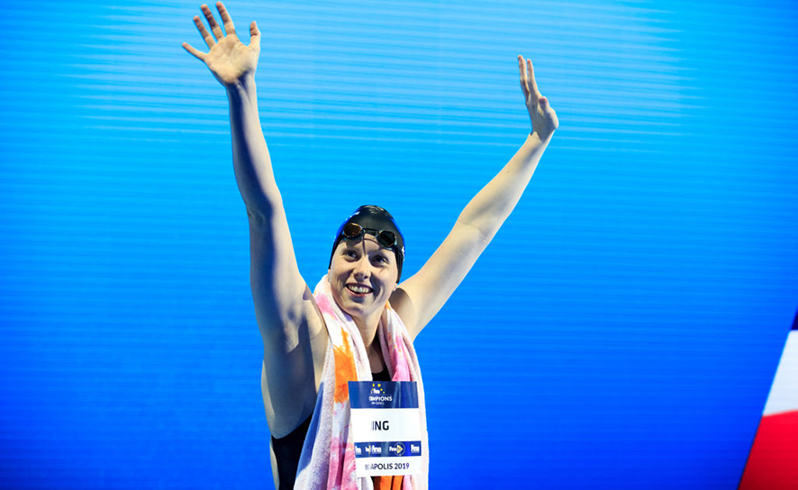 Lilly King Walk Out - 2019 FINA Champions Swim Series