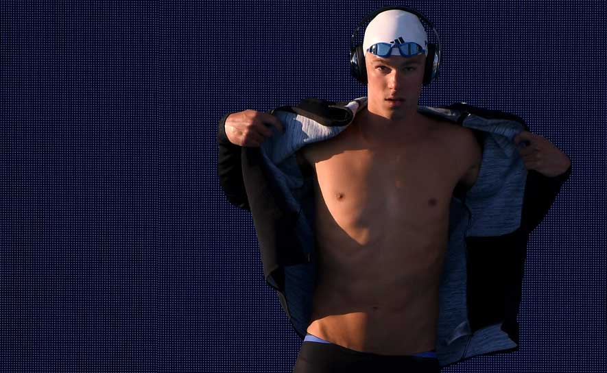 Josh Prenot Before Race - 2018 Nationals