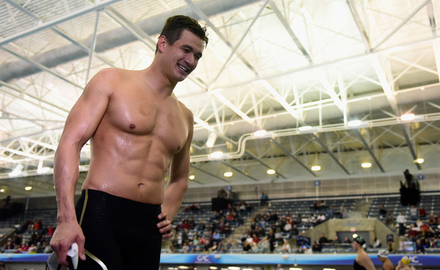 Nathan Adrian After Race - 2018 Winter Nationals