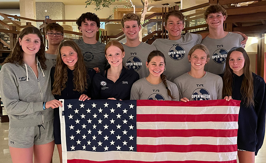 2024 Open Water World Juniors Team
