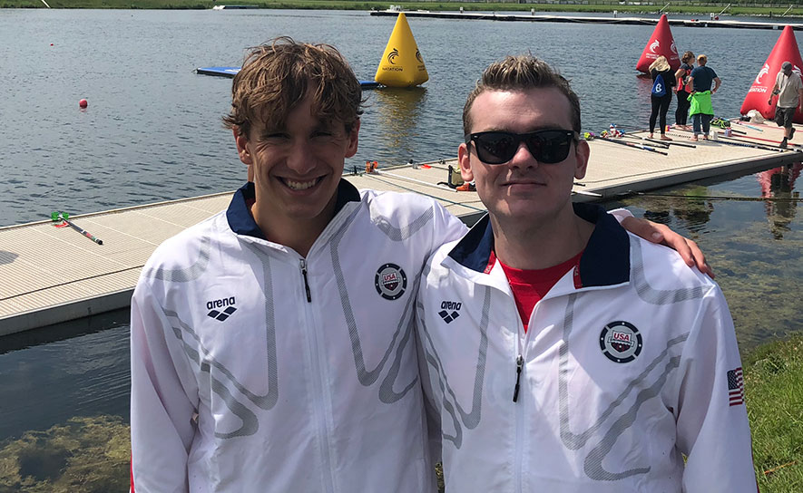 Michael Brinegar and Taylor Abbott - 2018 French Nationals