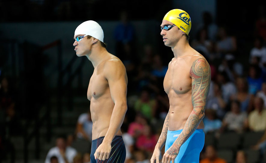 Nathan Adrian and Anthony Ervin - 2012 Trials