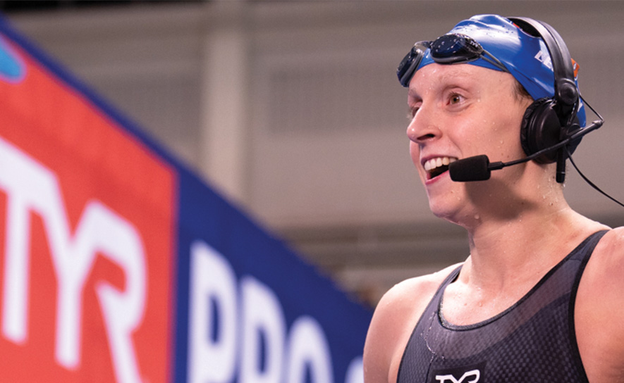Katie Ledecky Interview - TYR Pro Swim Series
