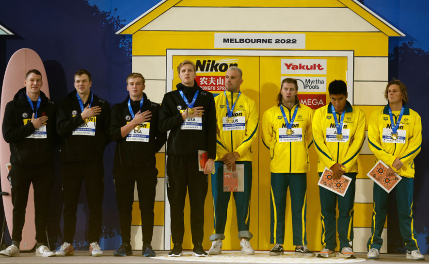 2022 Short Course Worlds Men's 4x100 Medley Relay