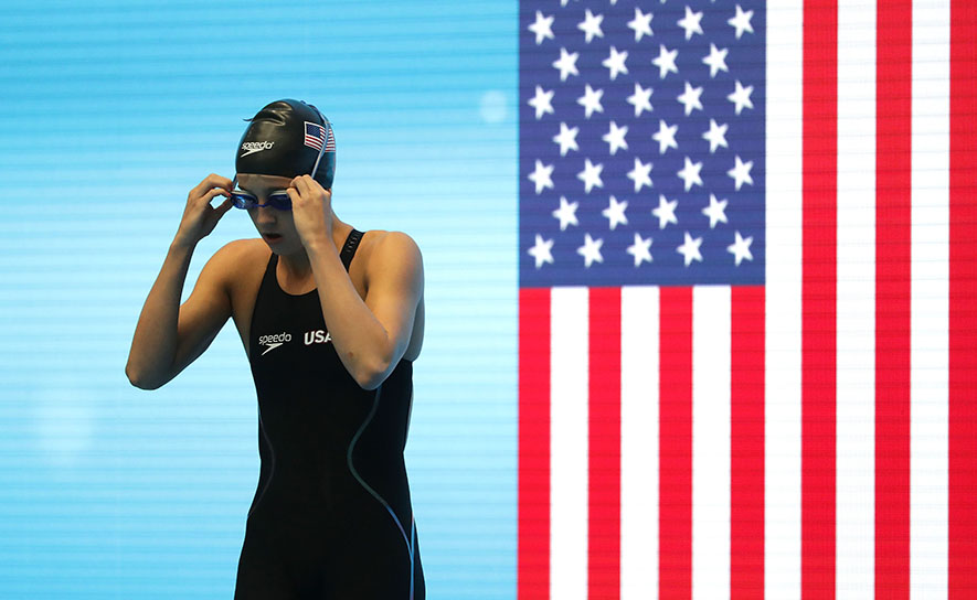 Regan Smith Before Race - 2017 Worlds