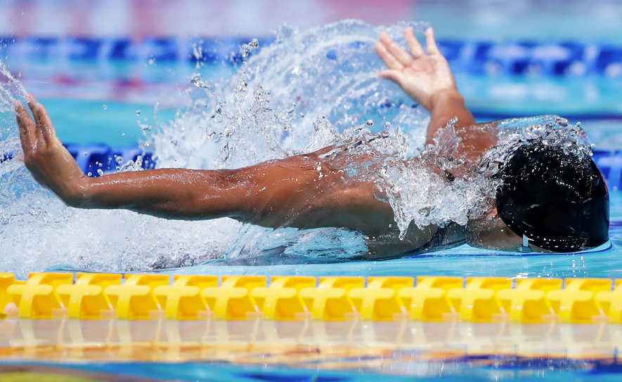 Male Butterfly Swimmer