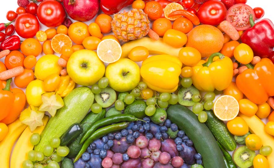 Rainbow Fruits and Vegetables