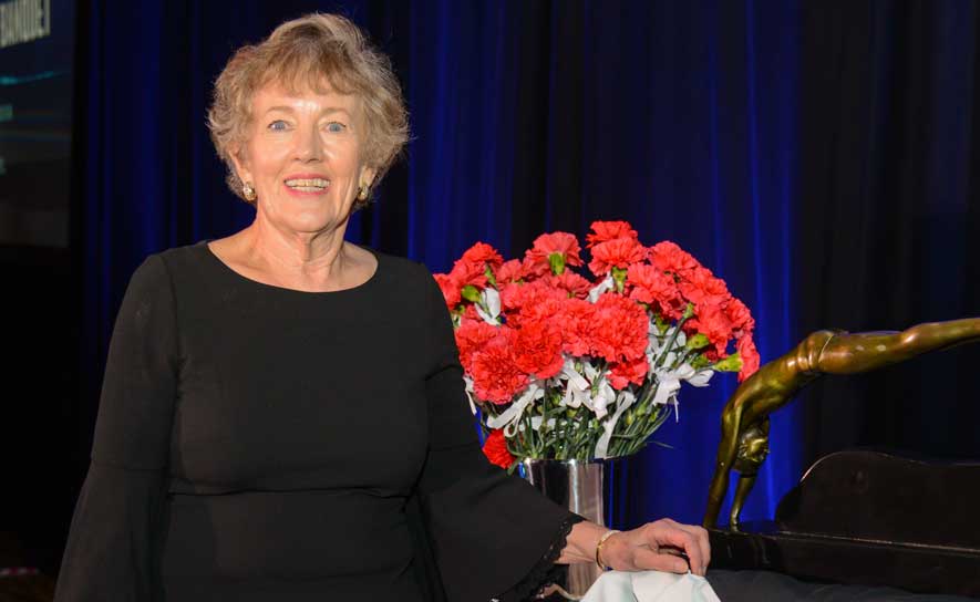 Carol Burch - 2018 USA Swimming Award Winner