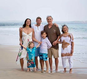 Catherine Fox and family