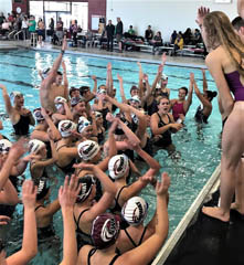 Spokane Waves Team Cheer