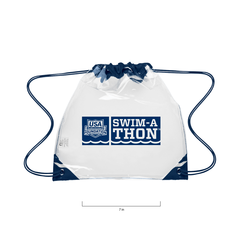 Clear Drawstring Bag