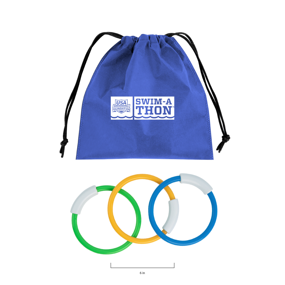 Diving Rings with Bag